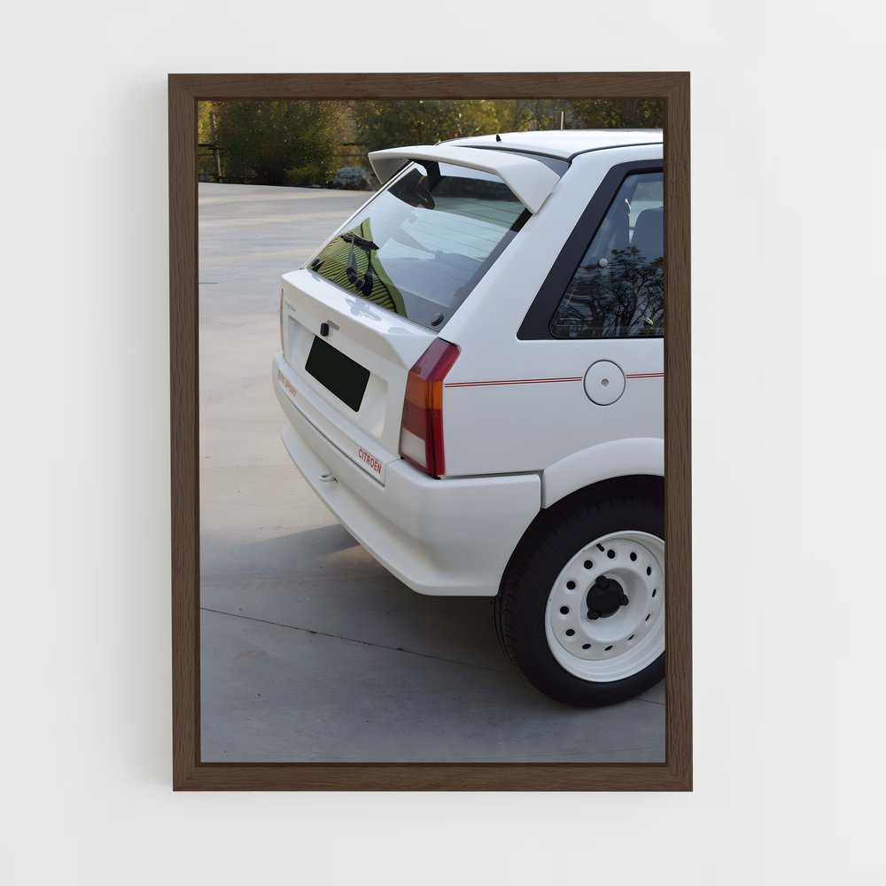 Poster GTI en Plein Parking – affiche Citroën (vue 5)